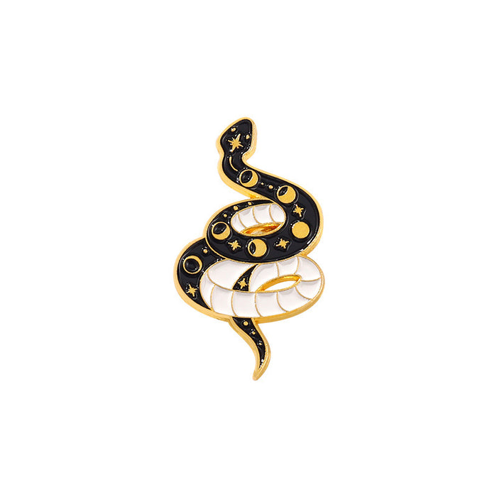 Carton en gros Broche en alliage de serpent mignon JDC-BC-Zhuob006