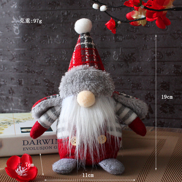 Wholesale Decorative Cloth Forest Old Man Faceless Doll Ornament JDC-OS-GangL030