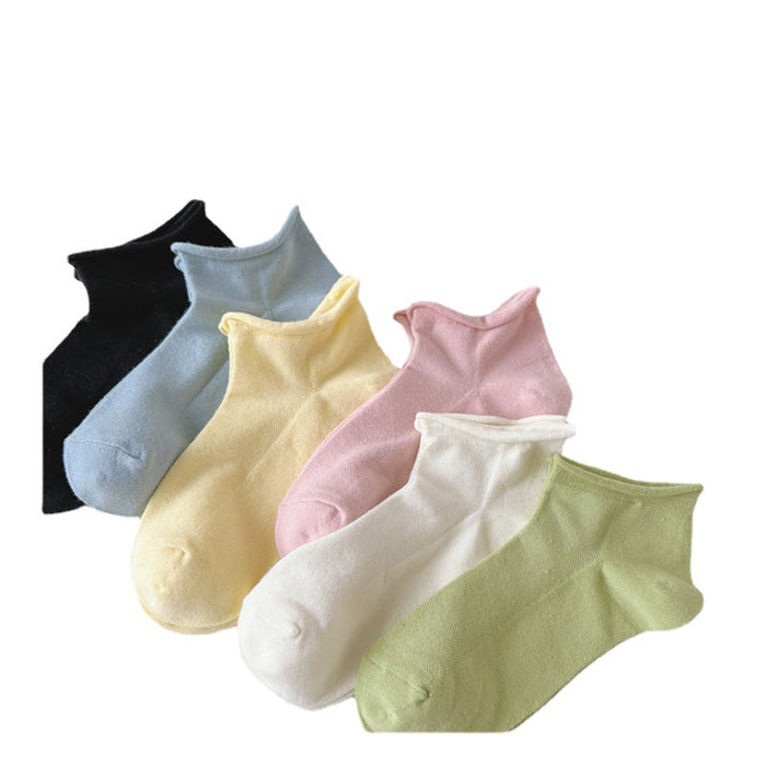 Wholesale socks women's socks spring summer combed cotton mesh breathable JDC-SK-JXin008