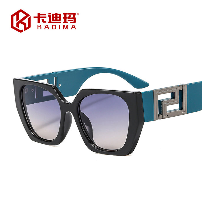 Jewelry WholesaleWholesale Square Big Frame Sunglasses with Color and UV Protection JDC-SG-XIa027 Sunglasses 锡安 %variant_option1% %variant_option2% %variant_option3%  Factory Price JoyasDeChina Joyas De China