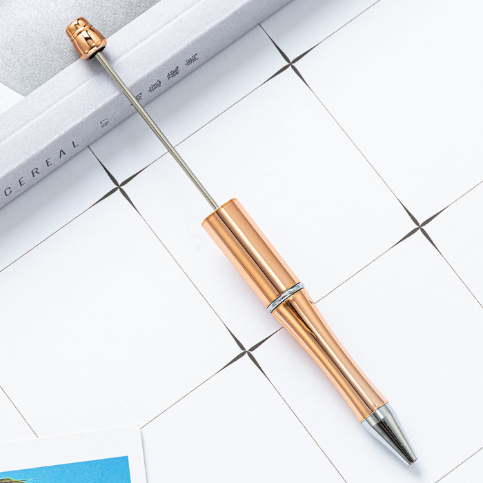 Wholesale Ballpoint Pen Plastic String Pen Electroplating MOQ≥2 JDC-BP-huah077