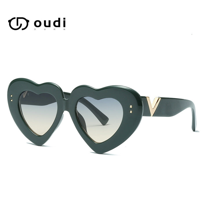 Wholesale sunglasses girls macaron color cute glasses （F)  JDC-SG-HNB008