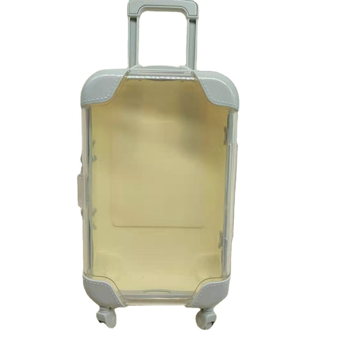 Wholesale Luggage False Eyelashes Packaging Box Plastic MOQ≥2 JDC-JP-FSQ001