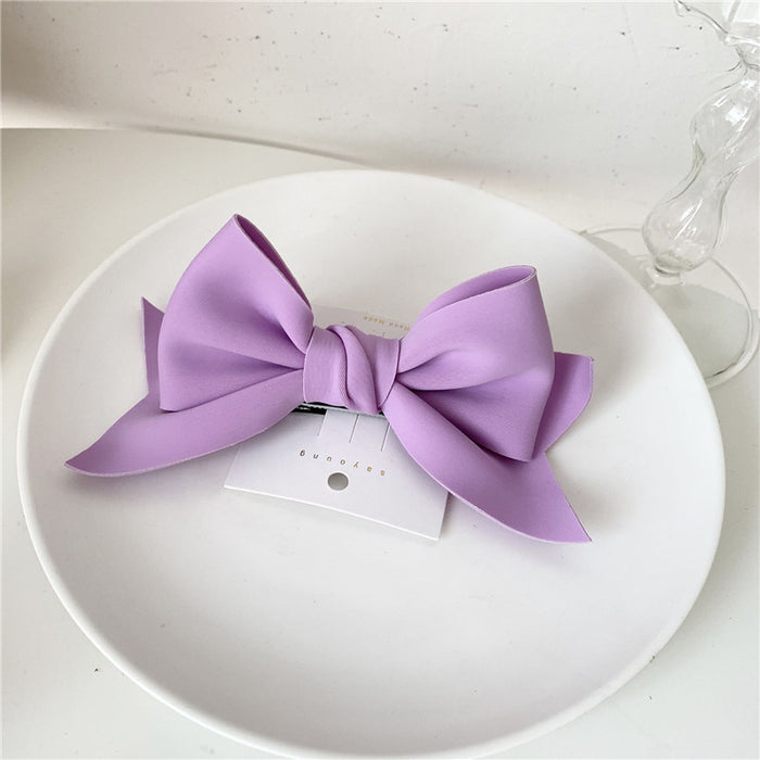 Wholesale Hairpin Fabric Three-dimensional Candy Color Bow JDC-HC-FengT004