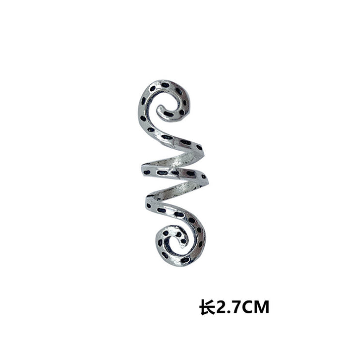 Wholesale Hair Clips Alloy Ethnic Wind Spiral Hair Clips Ireland JDC-HC-CenM001
