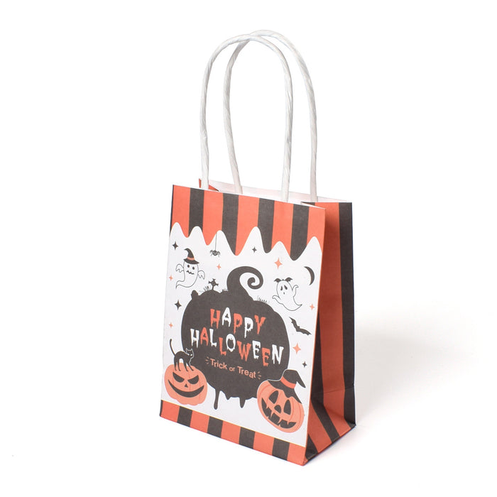Wholesale Jewelry Packaging White Leather Halloween Gift Bag JDC-JP-HuaiB007