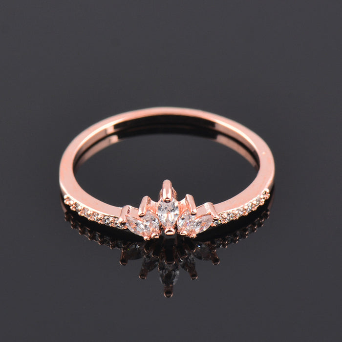 Wholesale Ring Alloy Micropaved Zircon Crown JDC-RS-KMeng002