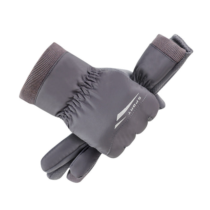 Wholesale Gloves Acrylic Fleece Outdoor Warmth MOQ≥3 JDC-GS-RuiY002