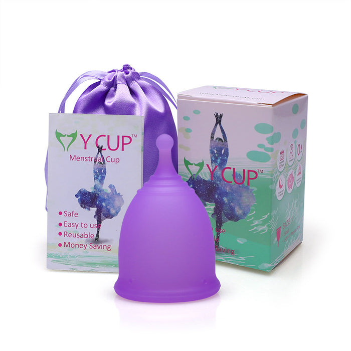 Wholesale Silicone Menstrual Cup Women's Menstrual Care Supplies MOQ≥2 JDC-MC-SenC001