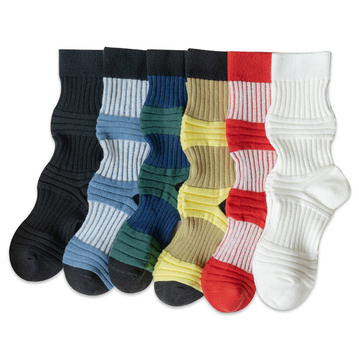 Calcetines de tubo al por mayor calcetines de linterna primavera y verano medias de colores sólidos simples JDC-SK-CYU008