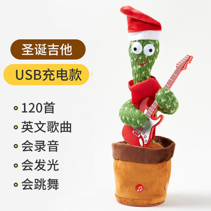 Cactus de baile al por mayor Talking Stress Relief Cactus Plush Toy Moq≥2 JDC-FT-JingX001