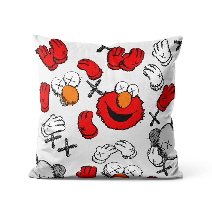 Wholesale Tide Brand Cartoon Short Plush Pillowcase (M) JDC-PW-Tians001