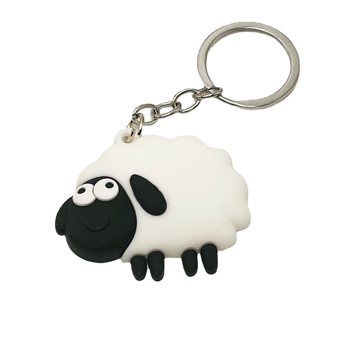 Wholesale Keychains PVC Lamb Cartoon Cute (M) JDC-KC-XiangY037