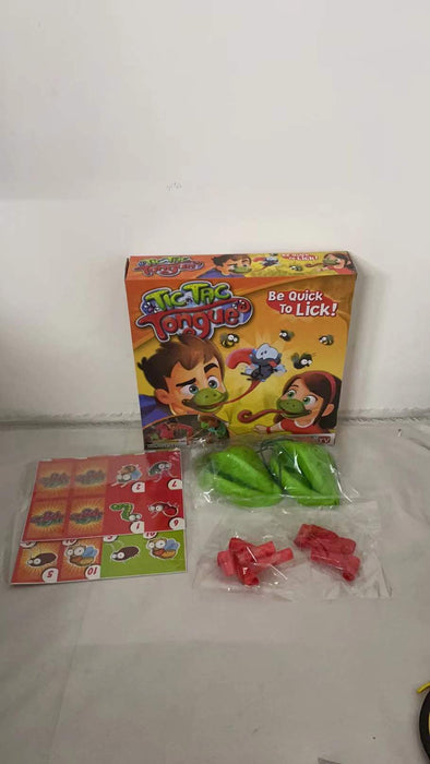 Wholesale Board Card Game Toy Tic Tac Tongue Funny Blow Roll Board Game JDC-FT-XinK002