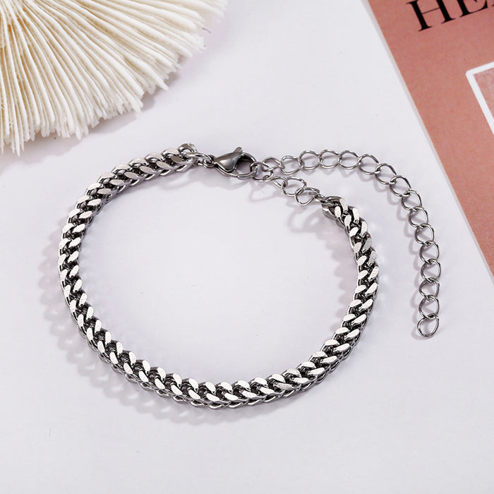 Wholesale Stainless Steel Chain Love Magnet Attract Couple Bracelet JDC-BT-ZiR016