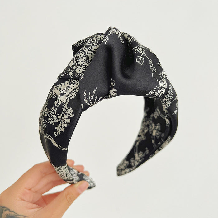 Wholesale fabric print knotted headband MOQ≥2 JDC-HD-MIs015
