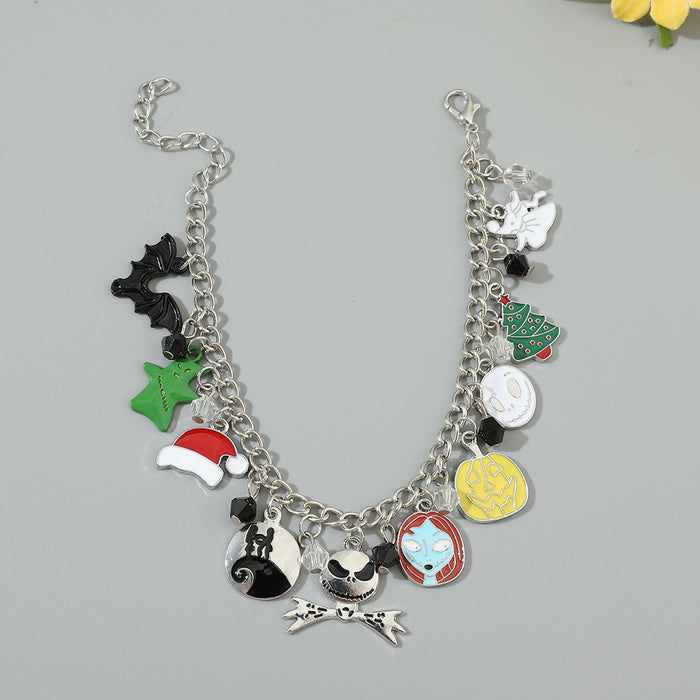 Wholesale Necklaces Alloy Ghost Mama The Nightmare Before Christmas MOQ≥2 JDC-NE-ShaoH004