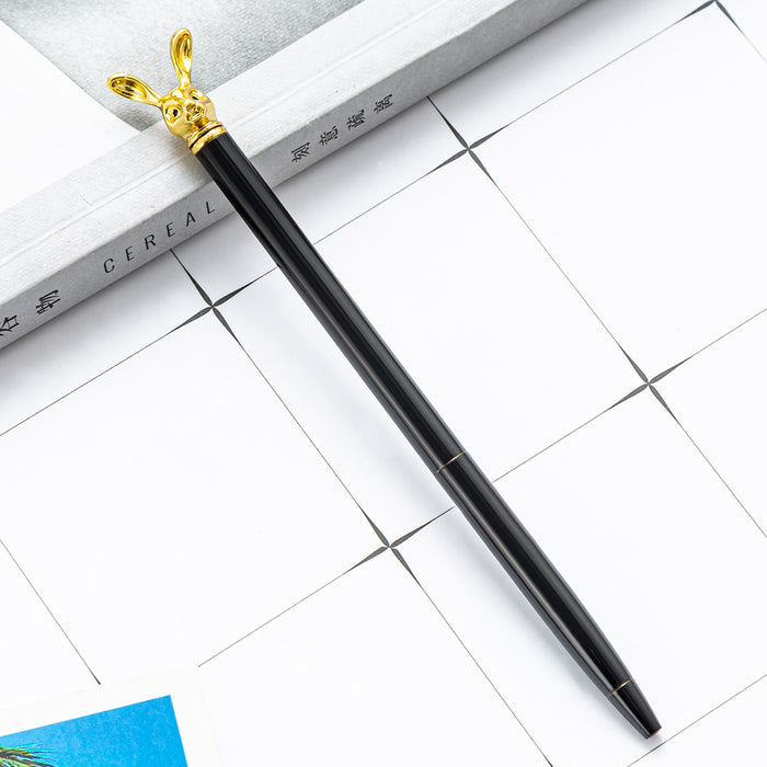 Wholesale Rabbit Metal Ballpoint Pen MOQ≥2 JDC-BP-Huah062