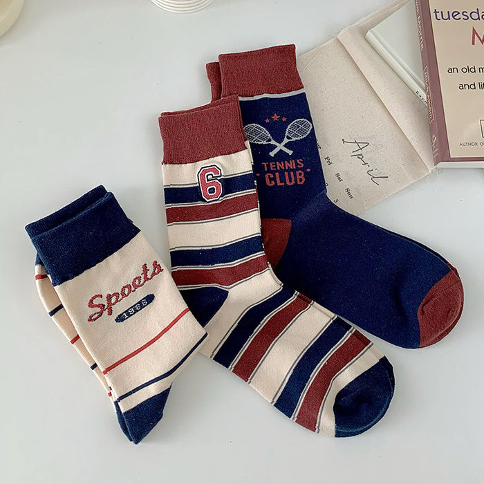 Wholesale Sock Combed Cotton Mid Tube Sweat Absorption Sports JDC-SK-ZET003