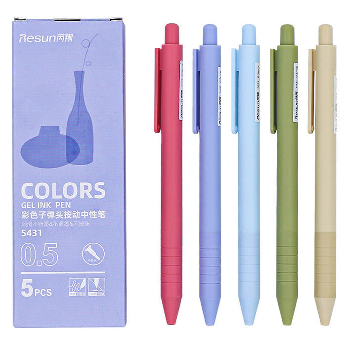 Wholesale Color Plastic Color Bullet Ballpoint Pen MOQ≥2 JDC-BP-Ruix004