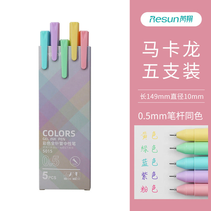 Manual de color al por mayor Pen Pen Pape Pen 5pcs/Box Moq≥2 JDC-BP-Ruix001