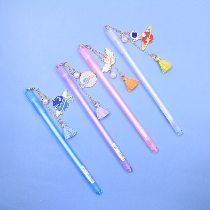 Wholesale Ballpoint Pen Plastic Cute Girly Pendant Tassel MOQ≥2 JDC-BP-Weituo017