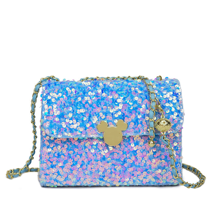 Wholesale PU Sequin One Shoulder Crossbody Square Bag (M) JDC-SD-Yaos001