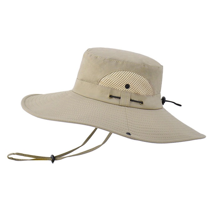 Sombrero de pescador al por mayor sombrero de verano Big Brim Sun Hat Montainering Sun Protection Moq≥2 JDC-FH-BG001