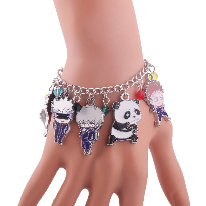 Wholesale bracelets Tiger Fighting Five Wu Fatda model doll jewelry JDC-BT-MuM003