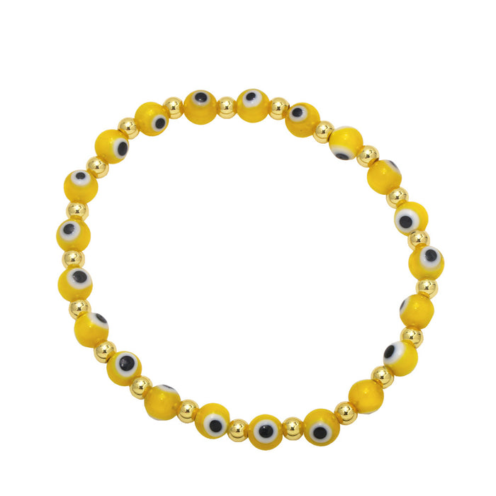 Wholesale Jewelry Hand Beaded Fashion Eye Bead Bracelet JDC-BT-AS151