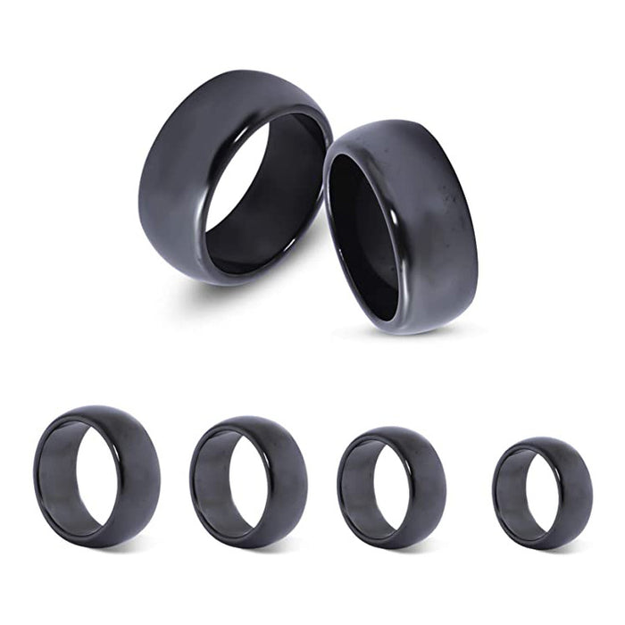 Wholesale Magnetic Hematite Magnet Ring MOQ≥5 JDC-RS-ChangS002