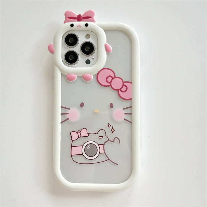 Wholesale Phone Case TPU Small Cute Camera Photo Cat (S) JDC-PC-MMM007