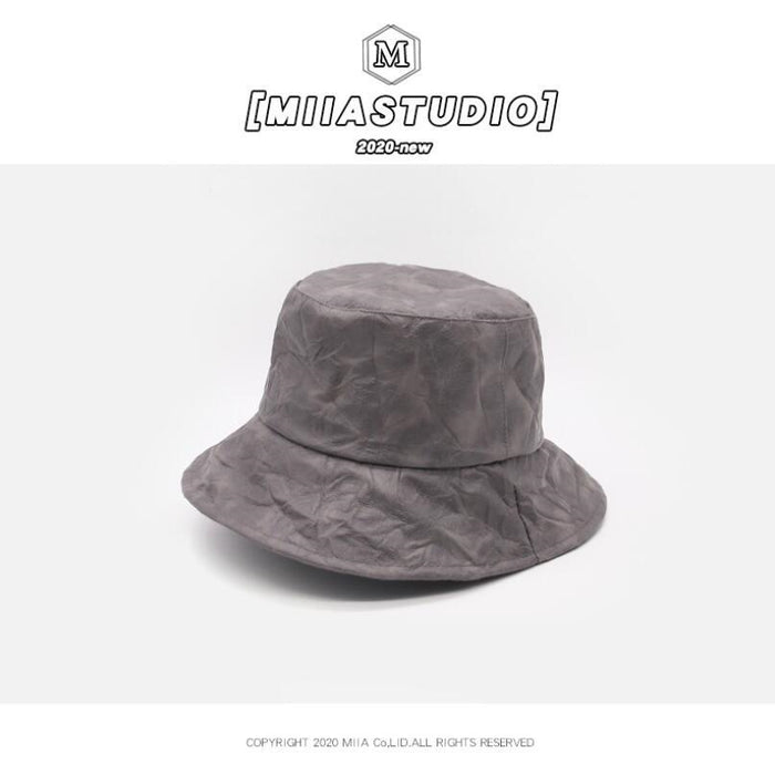 Wholesale bucket hat PU MOQ≥3 JDC-FH-MShi003