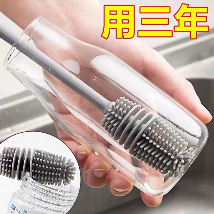 Wholesale Food Grade Home Silicone 360 Degree No Dead Angle Cleaning Brush JDC-CB-DYD001
