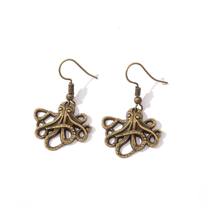 Boucles d'oreilles en gros de Boho Starfish JDC-ES-HAOBIAO001