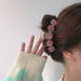 Jewelry WholesaleWholesale pink peach grab clip JDC-HC-BL002 Hair Clips 冰澜 %variant_option1% %variant_option2% %variant_option3%  Factory Price JoyasDeChina Joyas De China