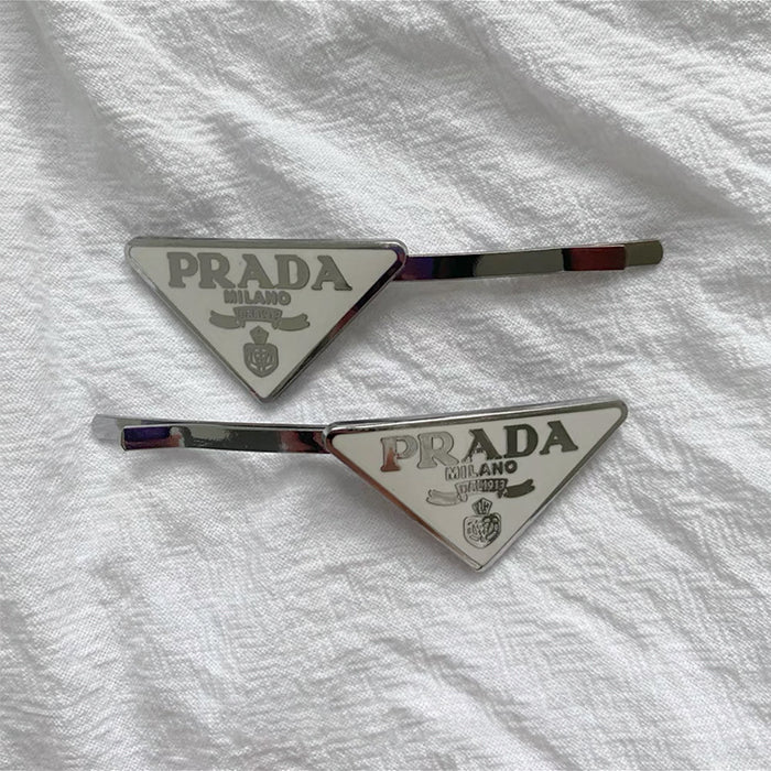 Wholesale Hair Clips Metal Triangle Letters (F) JDC-HC-SUXIA002