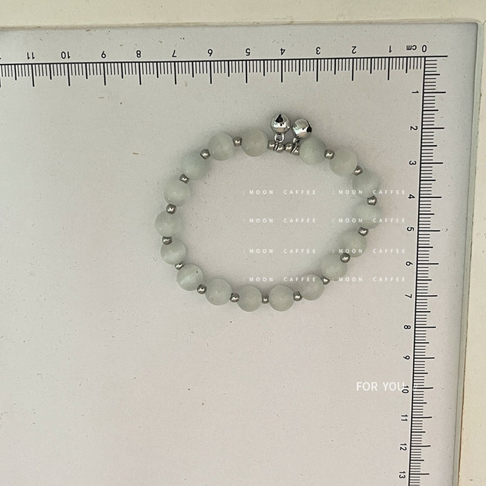 wholesale bracelet opal small bell elastic rope JDC-BT-JiaJ004