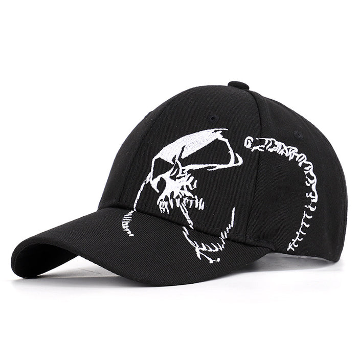 Wholesale Baseball Cap Cotton Skull Black MOQ≥2 JDC-FH-MShi002