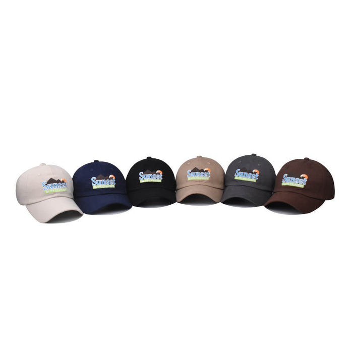 Wholesale letter embroidered baseball caps men and women outdoor caps MOQ≥2 JDC-FH-EXu011