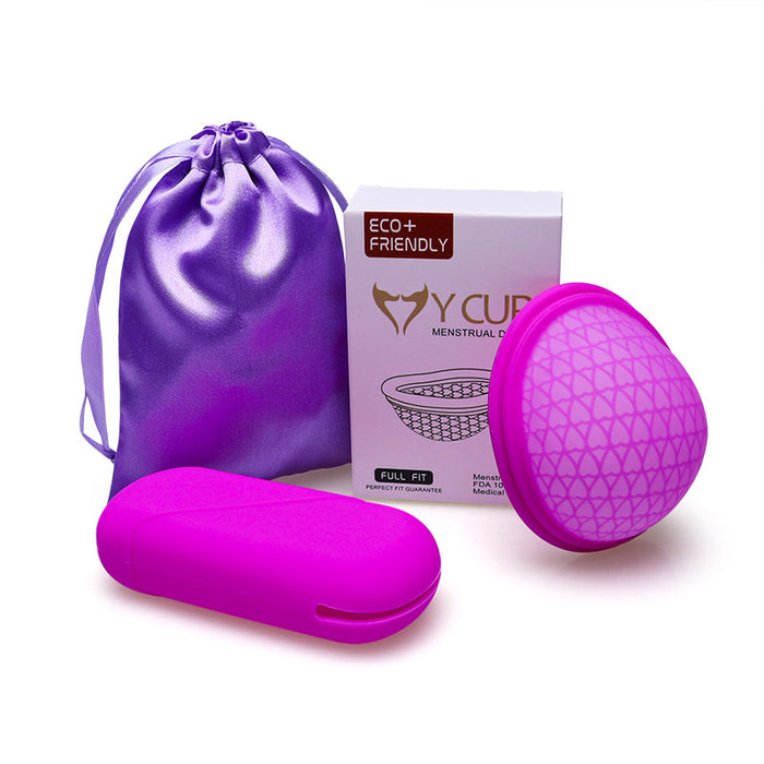 Wholesale Medical Grade Silicone Menstrual Cup Women's Menstrual Care Supplies JDC-MC-SenL001