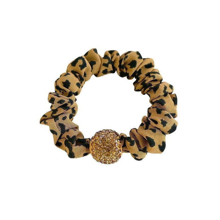 Diadema de estampado de leopardo de dhinestone al por mayor MOQ≥2 JDC-HS-HAIYI001