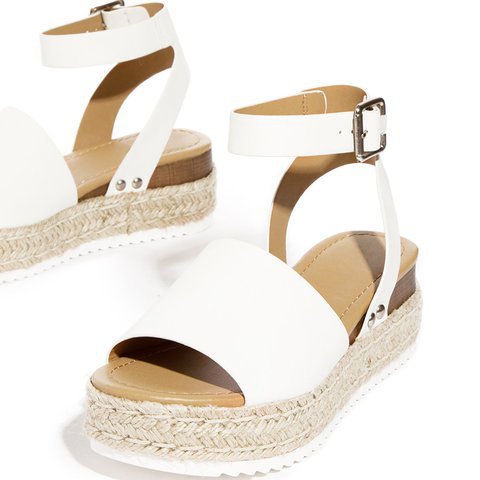 Wholesale plus size sandals women's hemp rope platform wedge heel fish mouth shoes JDC-SD-ZhouX001