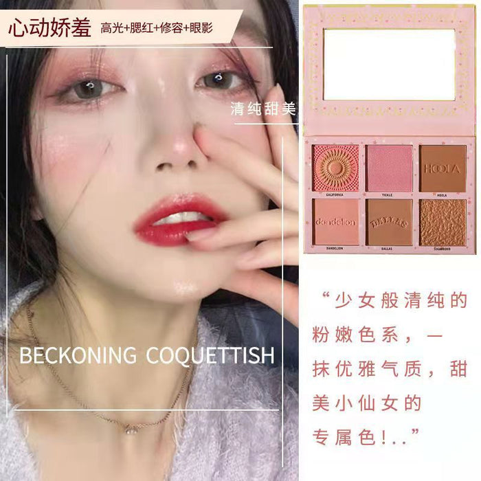 Wholesale Eyeshadow Palette Blush Contouring Highlighter JDC-EY-QinN061