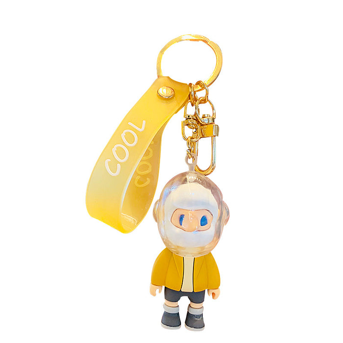 Wholesale Keychains For Backpacks creative boyfriend Lichao play keychain pendant cartoon cute JDC-KC-MSi017