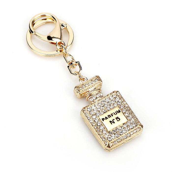Botella de perfume de diamante completo (F) JDC-KC-AWEN014