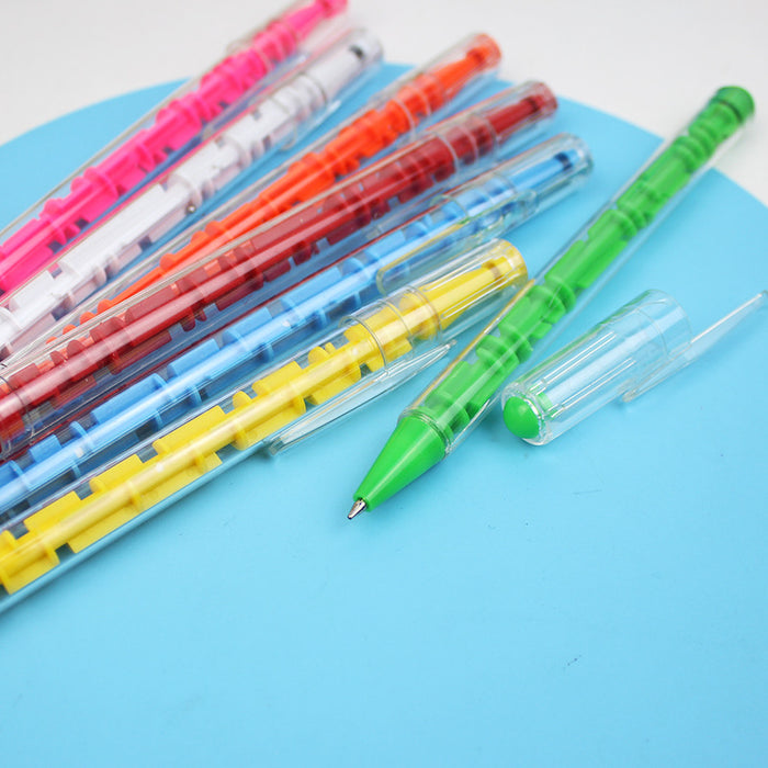 Pen de bolígrafo al por mayor Laberinto de plástico Pen Moq≥3 JDC-BP-Lixue003