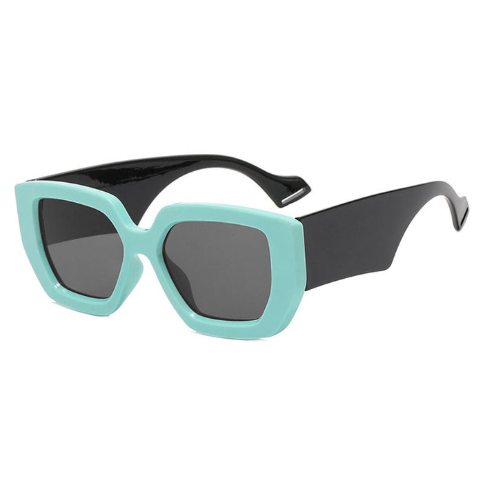 Wholesale Contrast Sunglasses Personality Polygon Modern MOQ≥2 JDC-SG-BoH002