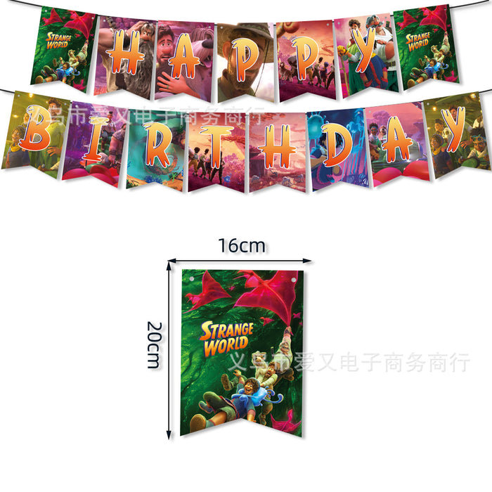 Wholesale Video Theme Birthday Party Tableware Decoration (M) MOQ≥5 JDC-DCN-AiY002