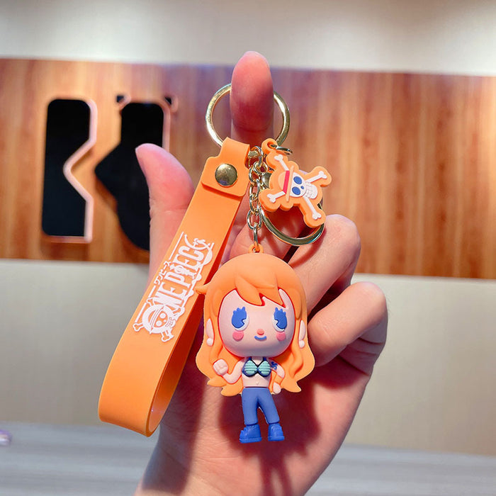 Wholesale Keychain PVC Cartoon Cute Pendant Doll Ornament JDC-KC-JG252